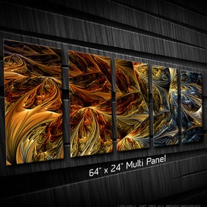 Modern Metal Wall Art Sculpture for Interior and Exterior Liquid Flames