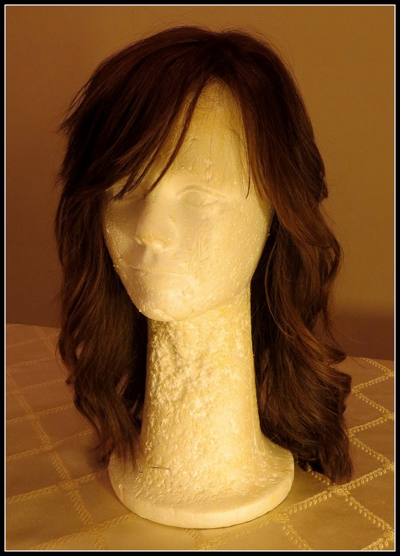 COVER for Styrofoam Wig Head. Contoured Stretch Velvet Fabric COVER, Made  in USA Styrofoam Wig Head Not Included -  Hong Kong