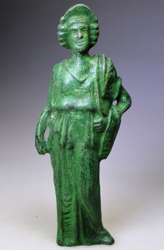 Roman Bronze Figurine of Goddess Minerva Museum Quality Replica