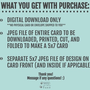 I Love You Always and Forever ASL Sign Language 5x7 Printable Greeting