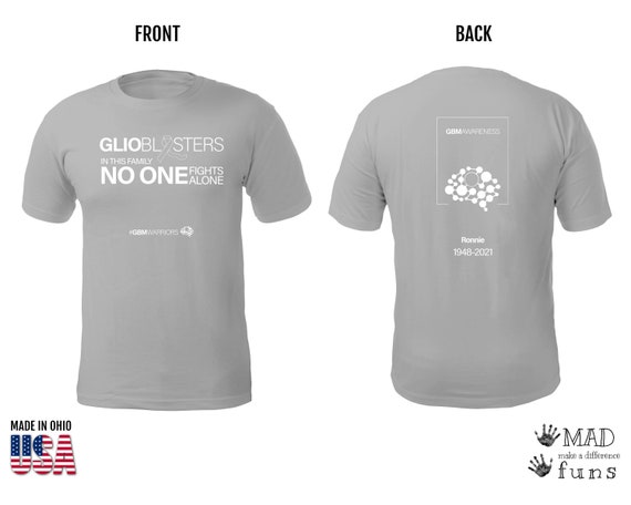Brain Cancer In This Family No One Fights Alone T-Shirt Gift Brain Cancer In This Family No One Fights Alone T-Shirt Gift