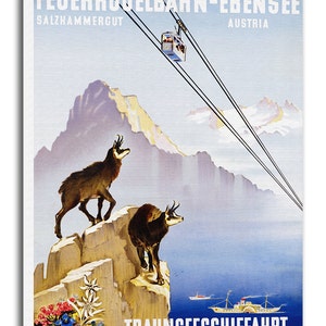Austria Art Travel Poster Vintage Home Decor Print Retro xr500