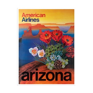 Arizona Travel Poster Art Canvas Print Hanging Wall Decor xr2210