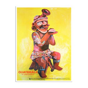 Guatemala Poster Central America Art Travel Gift xr4877