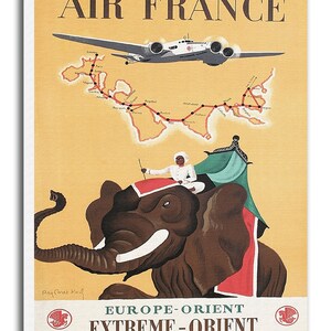India Travel Poster Asian Vintage Art Canvas Print Hanging Retro Wall Decor xr843