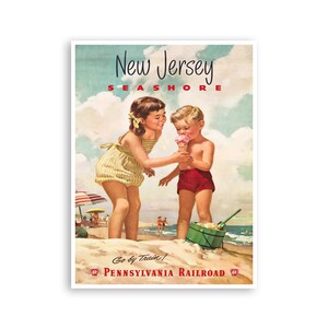 New Jersey Poster Vintage Travel Art Print xr3880