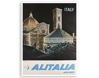 Florence Art Italy Travel Poster Italian Print XR2345a