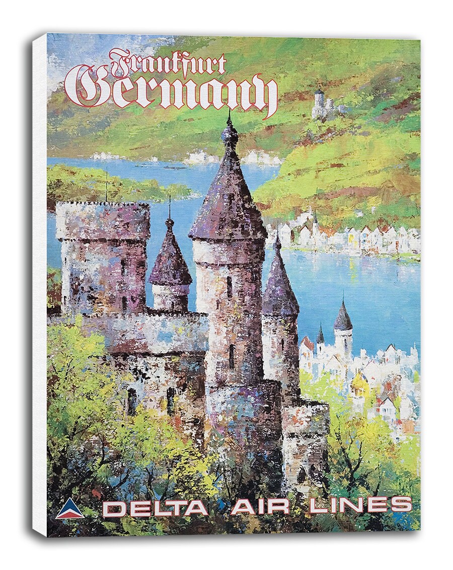 German Art Germany Travel Poster Print Gift Hanging Wall Decor Etsy