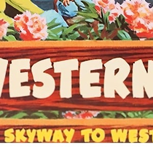 Póster de viaje vintage del noroeste del Pacífico, Oregón, Washington, impresión de parques nacionales, lienzo colgante, decoración de pared xr868 imagen 2