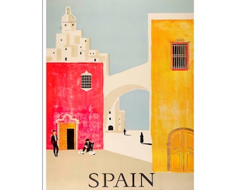 Spain Vintage Travel Poster Print Canvas Art Hanging Wall Decor xr2791