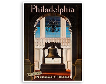 Philadelphia Art Pennsylvania Print Liberty Bell Poster xr4149a
