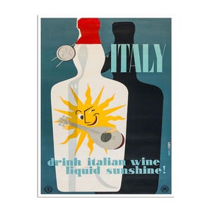 Italy Travel Poster Canvas Art Italian Wall Decor Print xr698