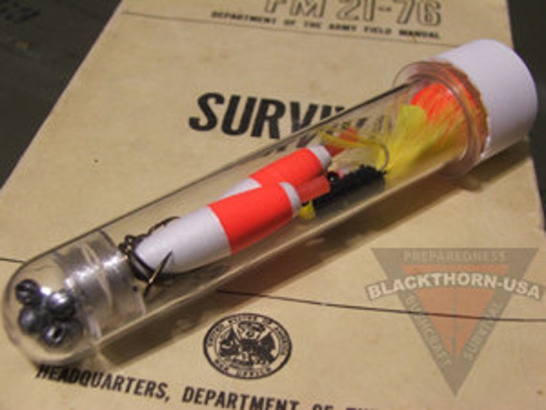 Survival Fishing Kit Etsy