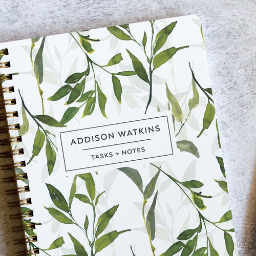 Personalized to do list notebook with 100 pages of daily to do etsy