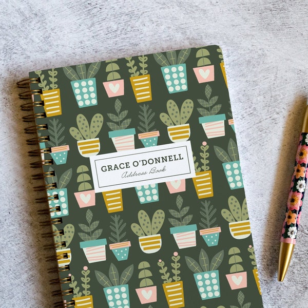 Refillable Address Book Etsy