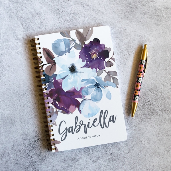 Refillable Address Book Etsy