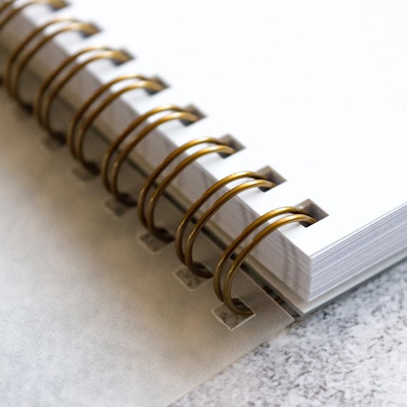 Personalized Travel Journal, Custom Spiral Notebook With 100