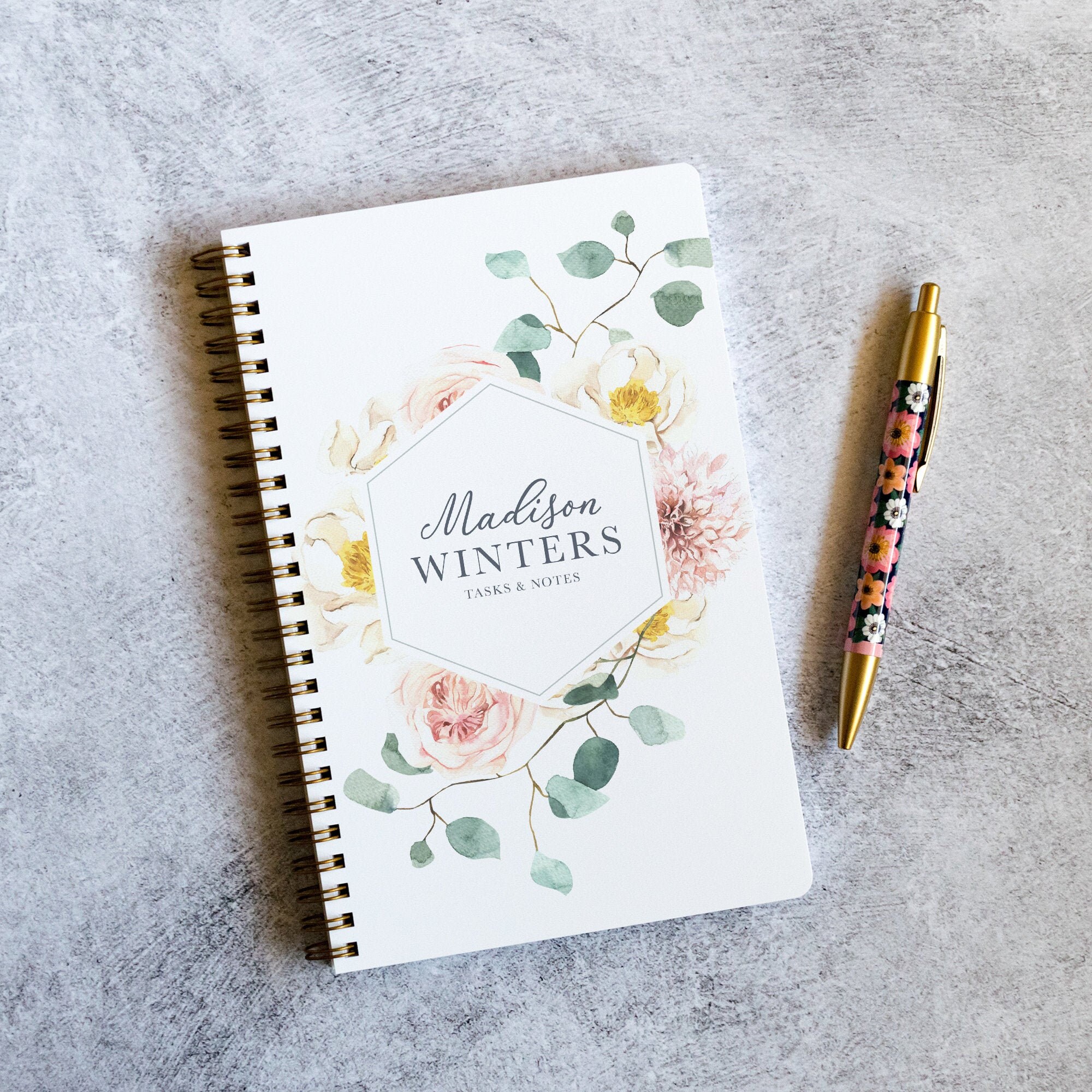 Personalized To Do List Notebook