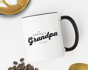 Personalized Coffee Mug | Personalized Gifts - Grandma Mug - Grandpa Mug - Grandparents Day - Gift for Grandparents - Grandparent Gifts 5022