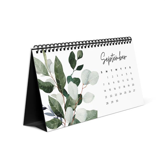 Calendario 2021 A4 Grande De 2 Columnas Mes Para Ver Planificador