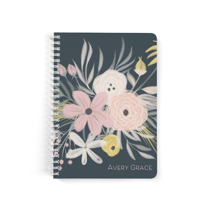 Personalized Notebook Custom Journal Spiral Notebooks Small - Etsy