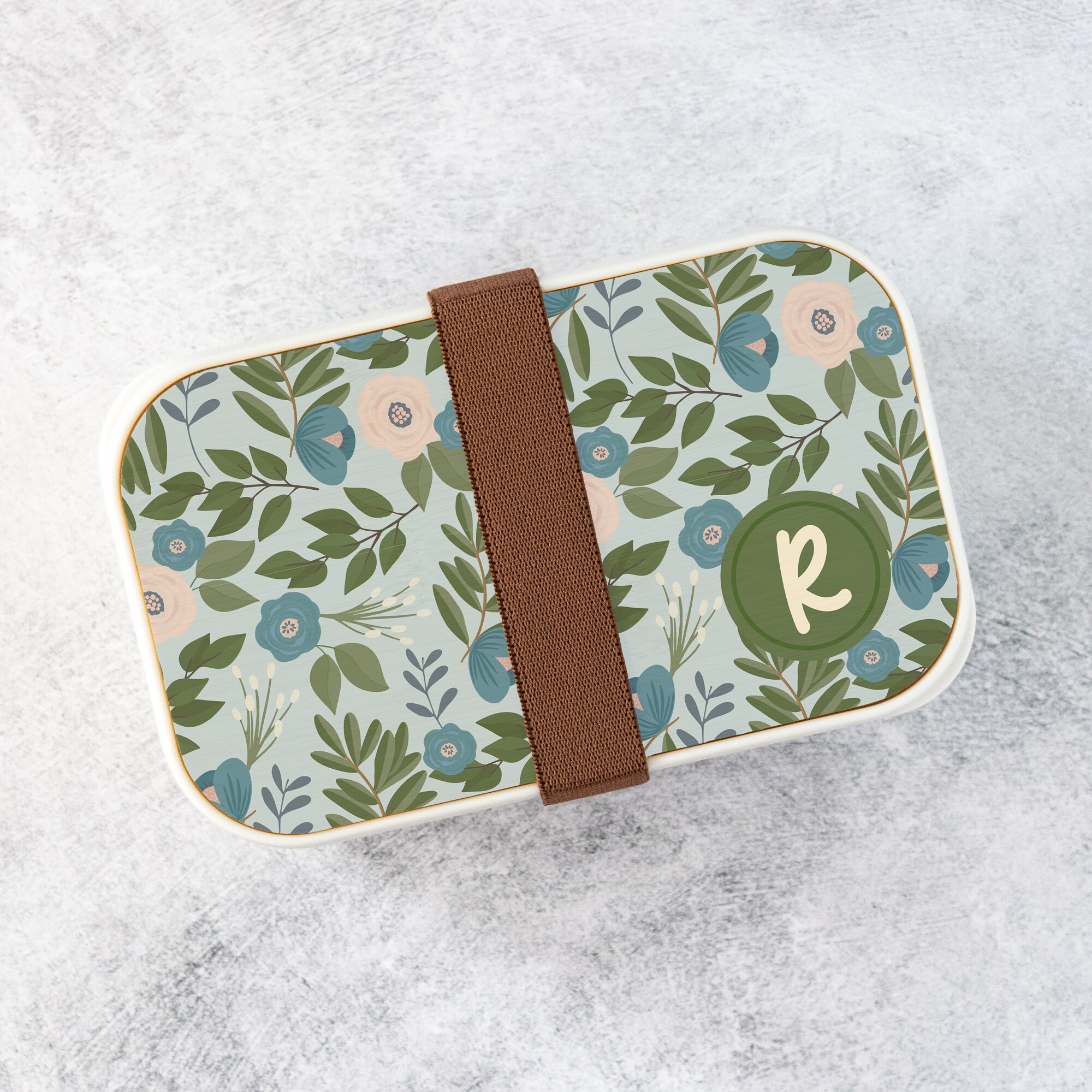 Personalized Floral Design Bento Box