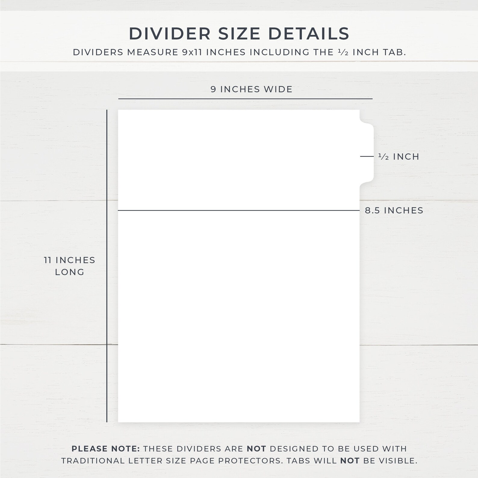 Custom Binder Dividers Printed Index Tabs Personalized With Etsy