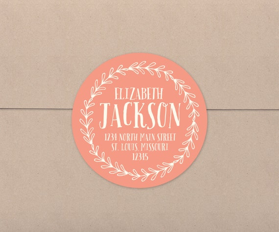 address stickers return address
