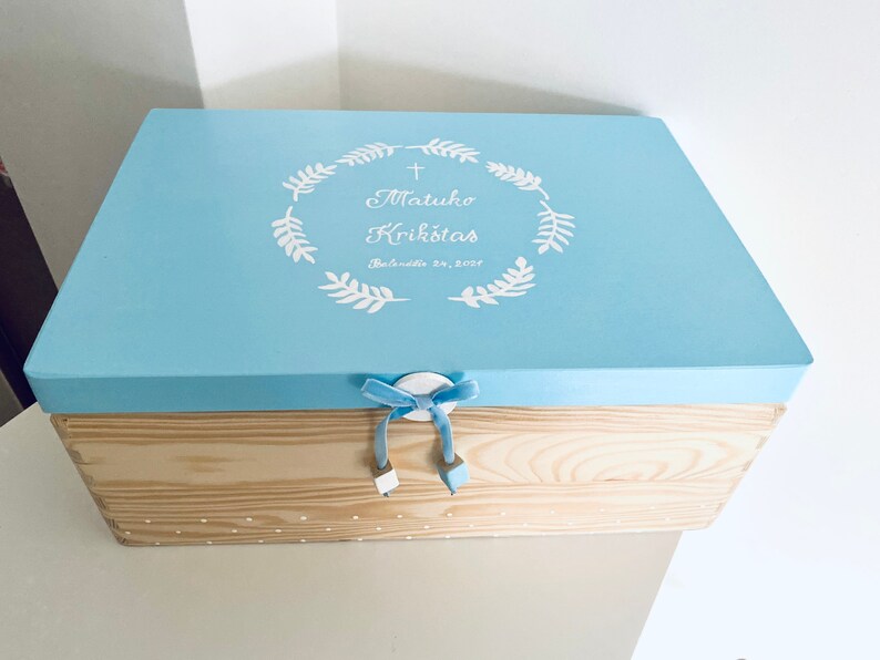 Wooden Baby Boy Keepsake Box Newborn Box Memory Box Baby Etsy