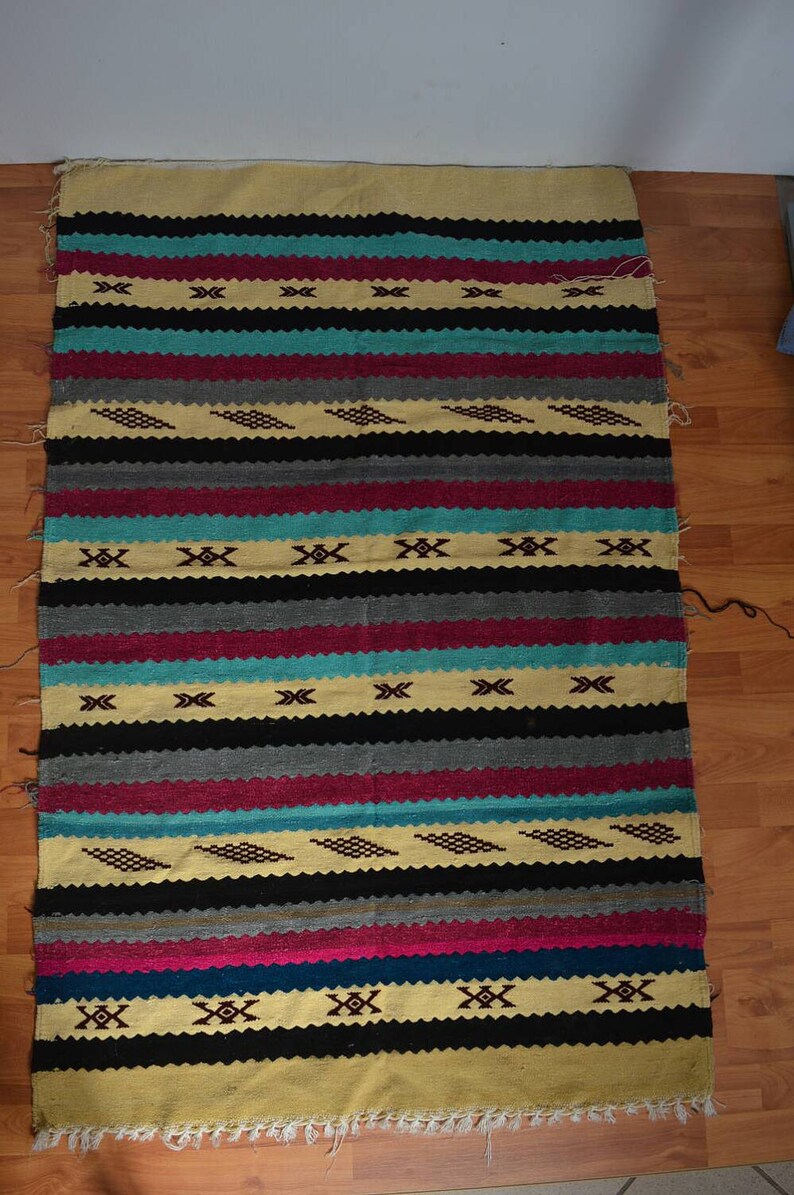 Handmade Moroccan rug 4.72 ft 3.05 ft Moroccan Style Floor Etsy