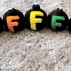 Crochet F Bomb: Neuheit Stress Spielzeug - Knebel Geschenk