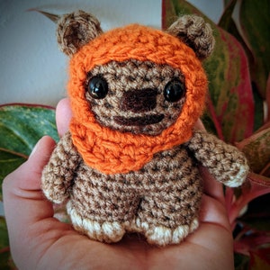 Star Wars Ewok Crocheted Amigurumi