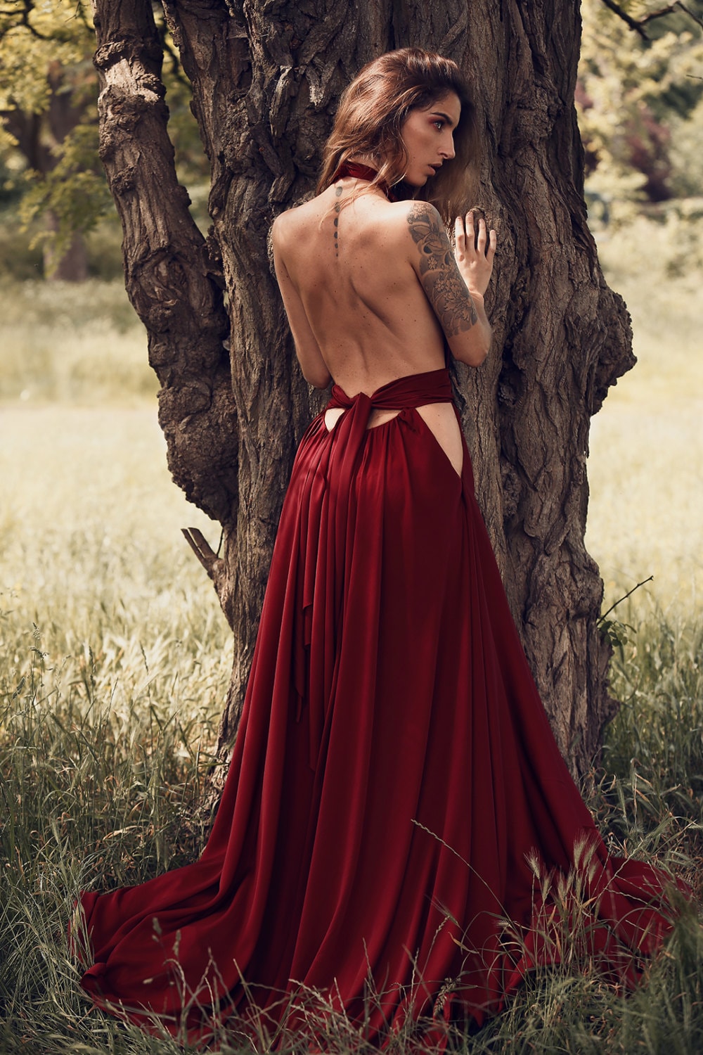 one shoulder backless wedding dress Stretch Matte Charmeuse Gown With In Ivory Yes Boning silhouette:Ball Gown Size:XXL Noughts & Kisses beaded