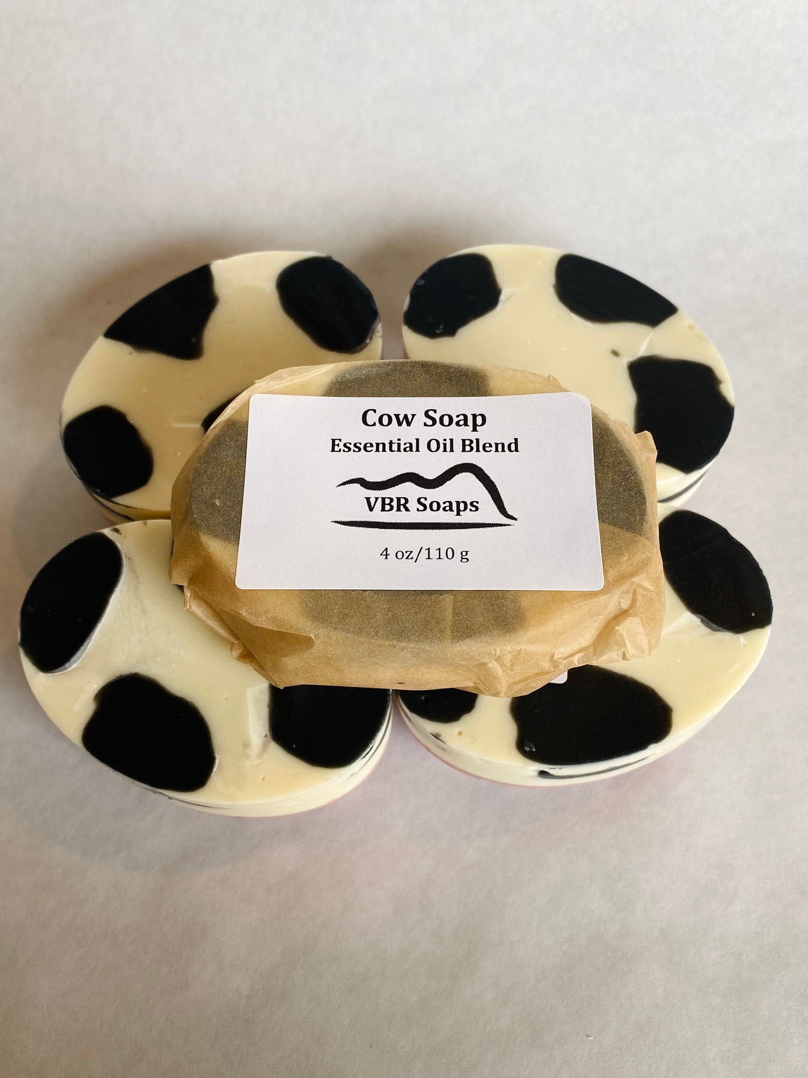 Cow Soap Cow gift Bar soap Animal Soap Novelty Soap Gift Etsy