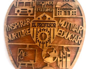 Spanish Teacher wall hanging