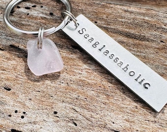 Seaglassaholic-Keychain
