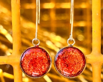 Maine Lobster Shell Earrings