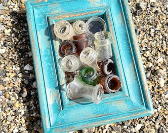 Sea Glass Bottle Tops