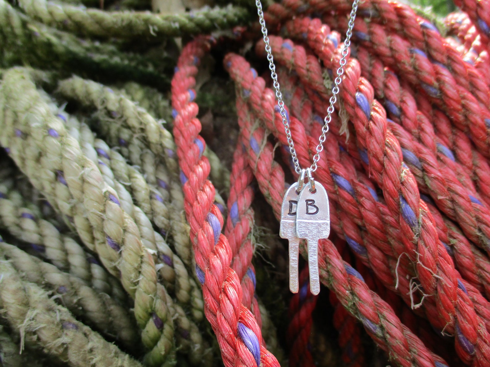Lobster Buoy Necklace Etsy