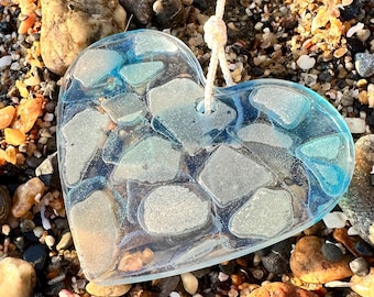Sea Glass Heart