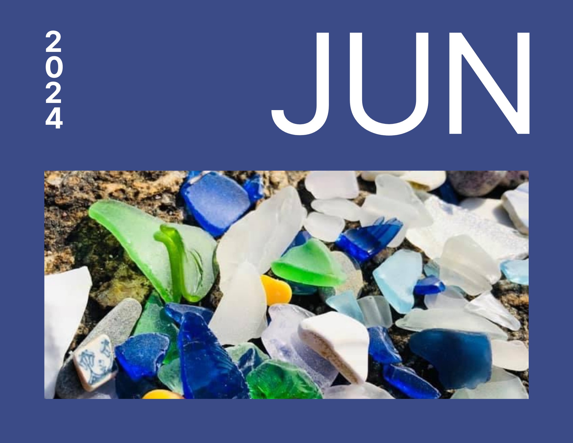 Lobsterman’s Wife 2024 Sea Glass Calendar