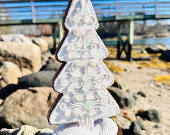 Sea Glass Christmas Tree