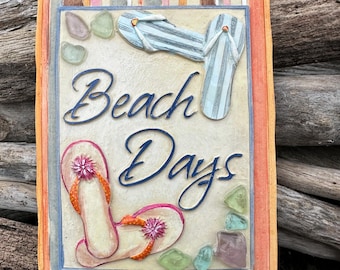 Beach Days Wall Plaque