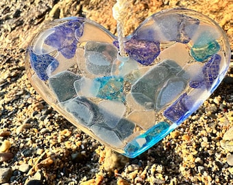 Sea Glass Heart
