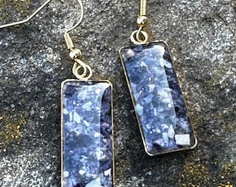 Lobsterman’s Wife Mussel Shell Earrings-Gold