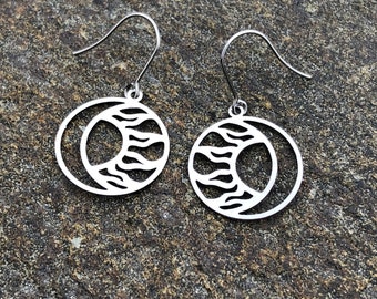 Moon and Sun Earrings