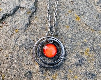 Maine Lobster Shell Necklace