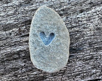 Beach Heart Stone