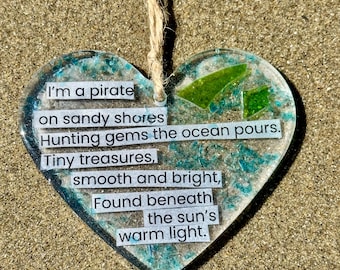 Sea Glass Heart