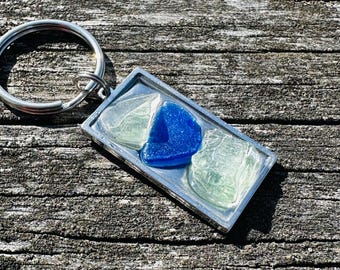 Sea Glass Keychain
